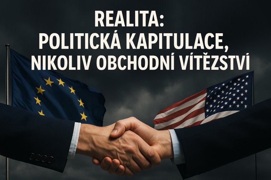 Dohoda o clech s USA: Kapitulace Evropy za zářivý úsměv Washingtonu