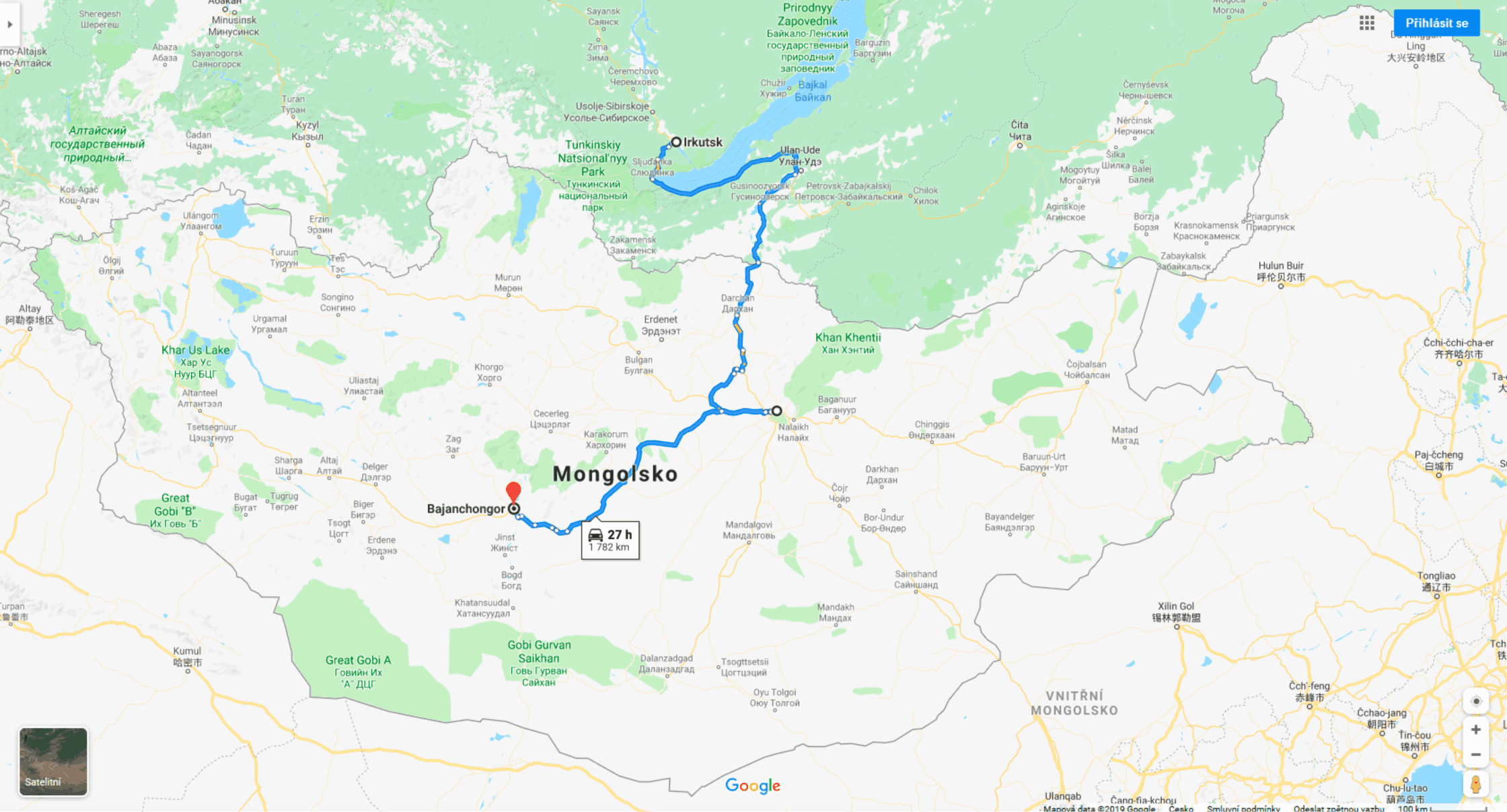 S baťohem za Bajkal: 30 dní po Sibiři a Mongolsku