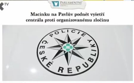 Macinku na Pavlův podnět vyšetří centrála proti organizovanému zločinu